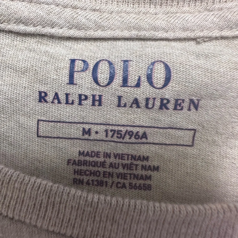 Polo Ralph Lauren tan short sleeve crew neck tshirt